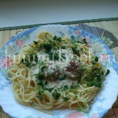 Тефтели в сливочном соусе