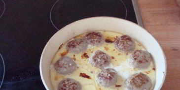 тефтели в сливочном соусе