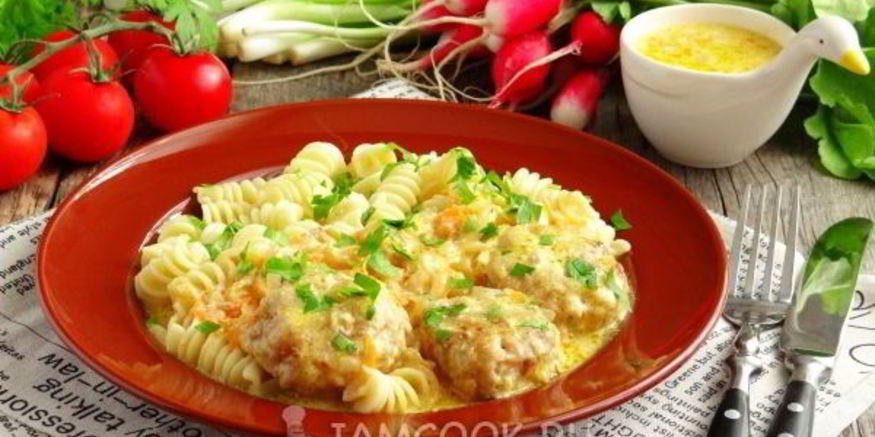 Рецепт тефтелей в сметанном соусе в мультиварке