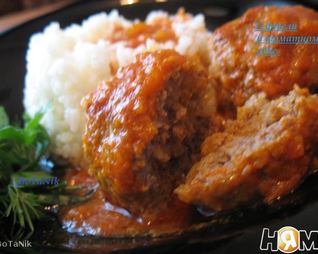 Тефтели в томатном соке