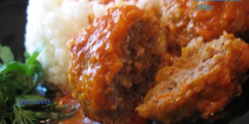 Рецепт тефтелей в томатном соке