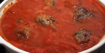 тефтели в томатном соусе с мятой