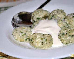 Творожные ньокки со шпинатом