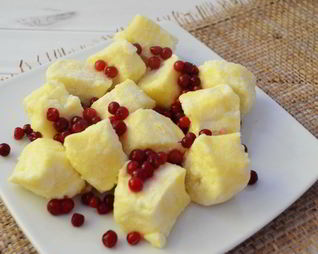 Диетические ленивые вареники