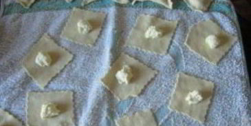 домашние вареники с творогом