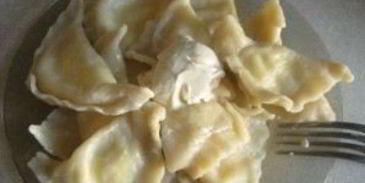 домашние вареники с творогом