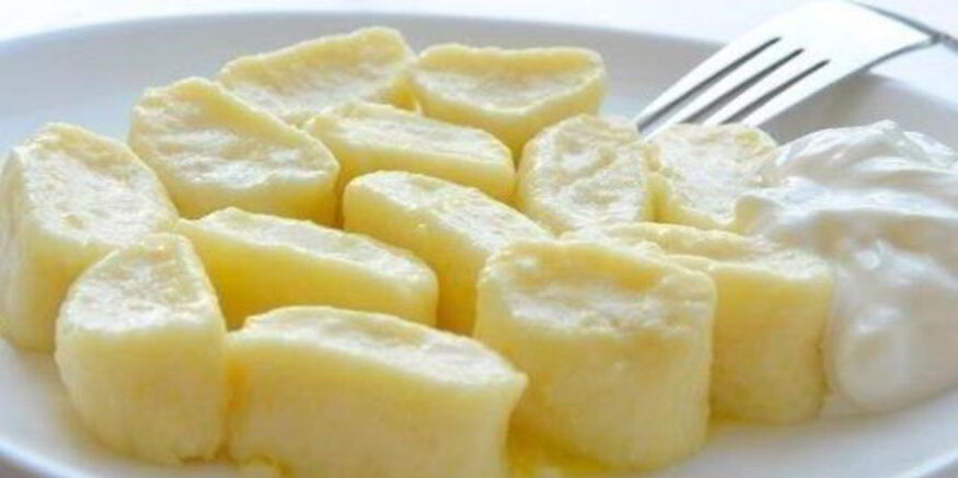 Рецепт ленивых вареников с картофелем