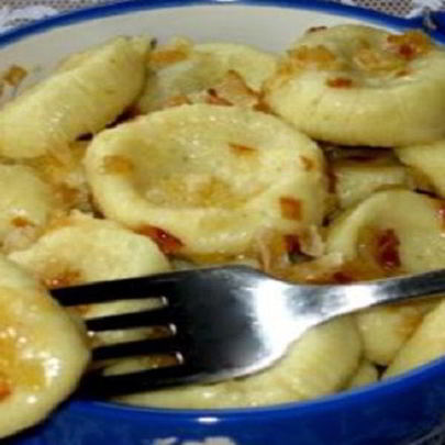 Ленивые вареники с картошкой