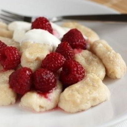 Ленивые вареники с манкой и творогом