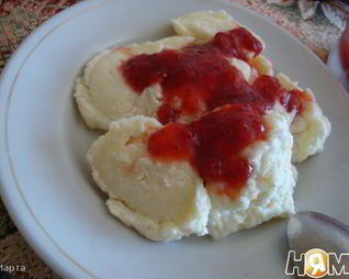 Ленивые вареники с манкой