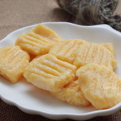 Ленивые вареники с тыквой