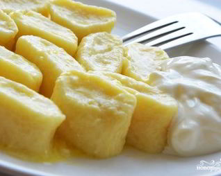 Ленивые вареники в пароварке