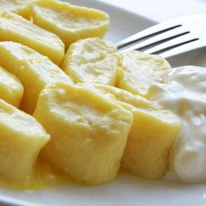 Ленивые вареники в пароварке