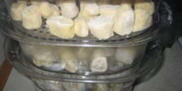 ленивые вареники в пароварке