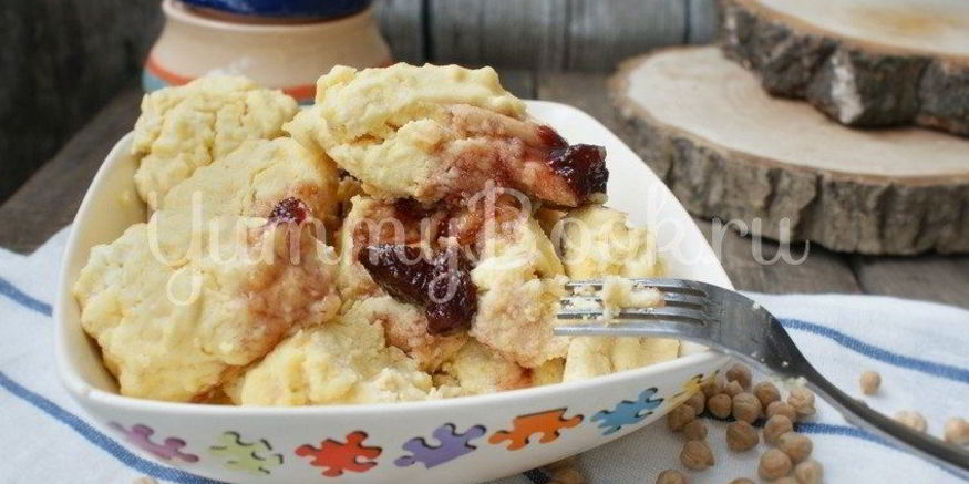 Рецепт паровых ленивых вареников с нутом в мультиварке