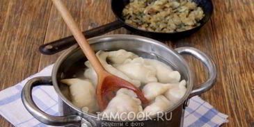 постные вареники с капустой