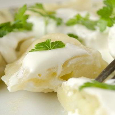 Тесто для вареников с картошкой