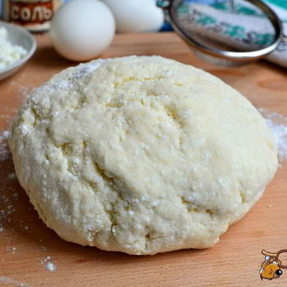 Творожное тесто для вареников на пару