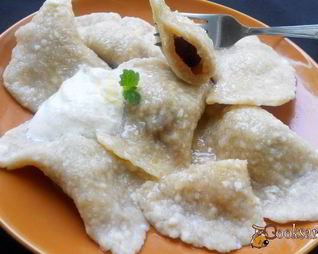 Вареники из творога с цельнозерновой мукой