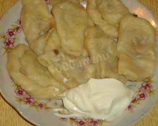 Вареники картофельные с грибами