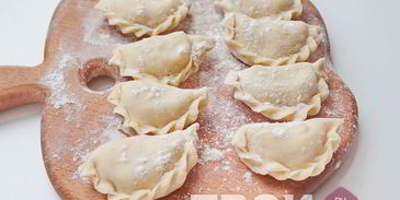 вареники на пару