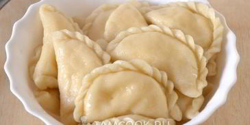 вареники с адыгейским сыром