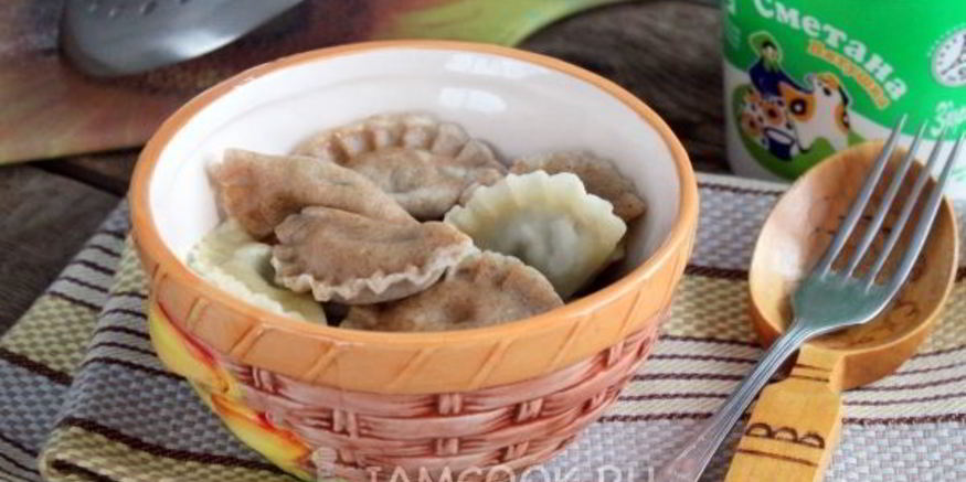 Рецепт вареников с чечевицей и грибами