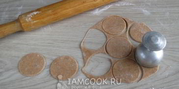 вареники с чечевицей и грибами