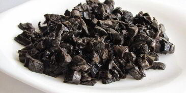 вареники с капустой, грибами и шкварками