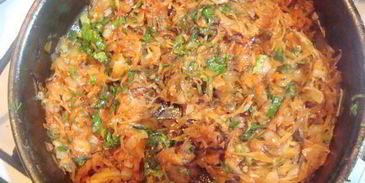 вареники с капустой