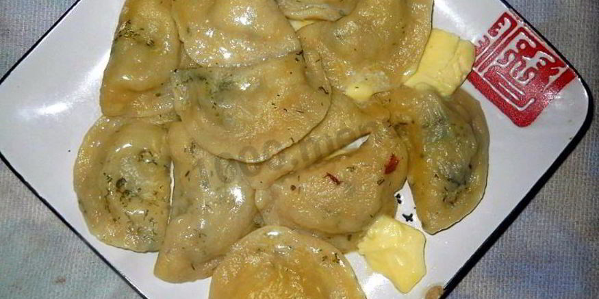Рецепт вареников с картошкой и укропом