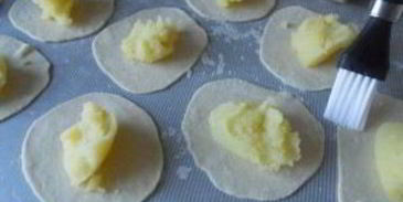 вареники с картошкой постные