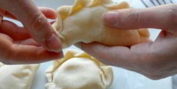 вареники с картошкой постные