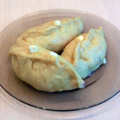 Вареники с клубникой