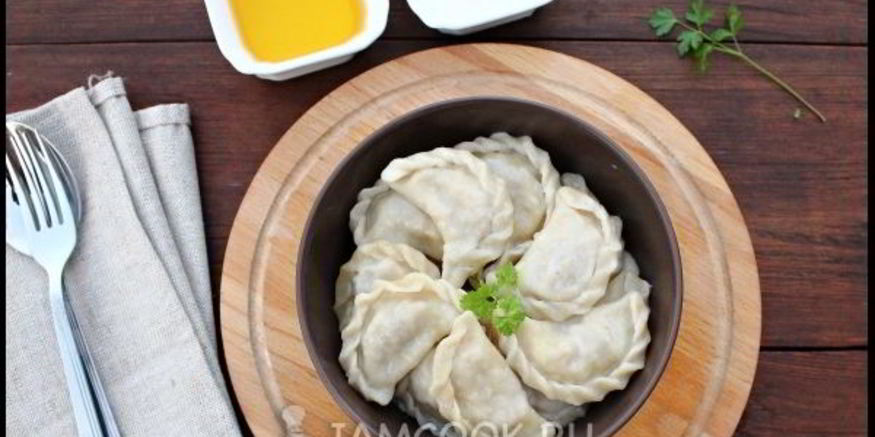 Рецепт вареников с квашеного капустого и фаршема