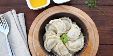 вареники с квашеной капустой и фаршем