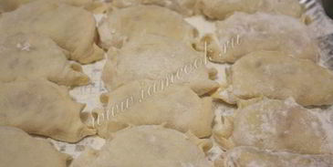 вареники с квашеной капустой на молоке