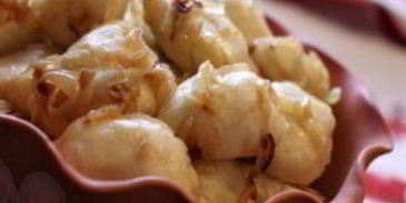 вареники с мясом на кефире