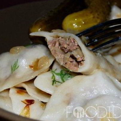 Вареники с мясом