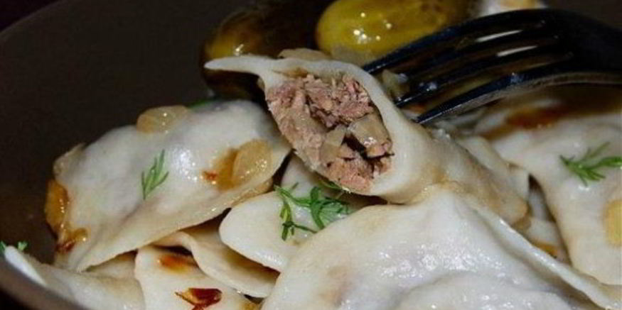 Рецепт вареников с мясом