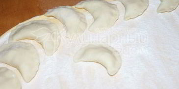 вареники с нежным картофелем