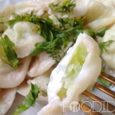 Вареники с редькой