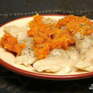 Рецепт Вареников с сыром и ветчиной