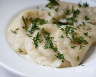 Вареники с сыром