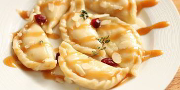 вареники с творогом