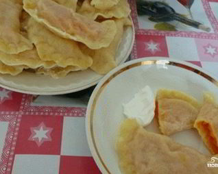 Вареники с тыквой