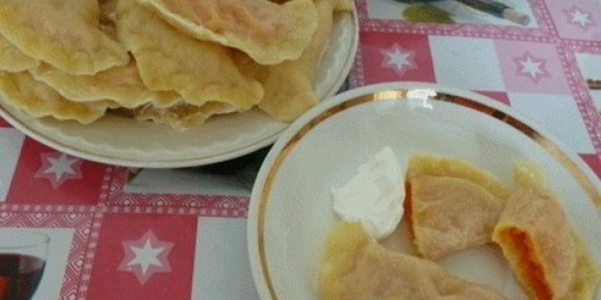 Рецепт вареников с тыквой