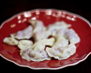 Вареники с вишней