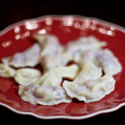 Вареники с вишней