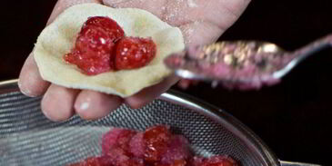 вареники с вишней